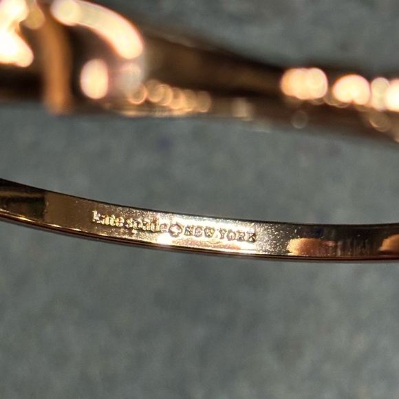 Kate Spade love notes hinged bow bracelet - Picture 6 of 6